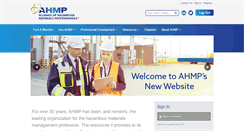 Desktop Screenshot of ahmpnet.org